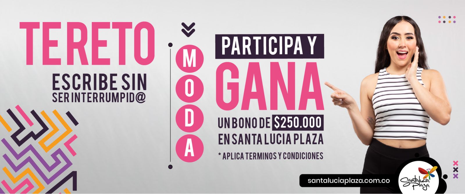 SORTEO VENCIDO ESCRIBE SIN SER INTERRUMPIDO LA PALABRA MODA