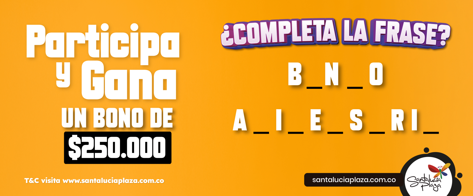 SORTEO VENCIDO COMPELA LA FRASE